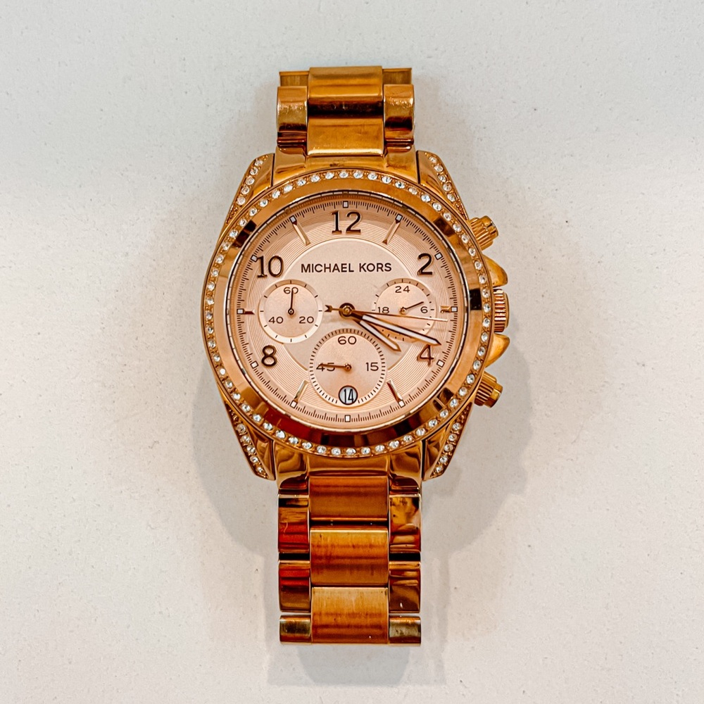 Michael Kors MK5263 Blair Rose Gold Chronograph